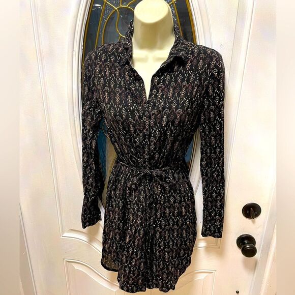 Forever 21 size small tie up dress - Picture 1 of 3